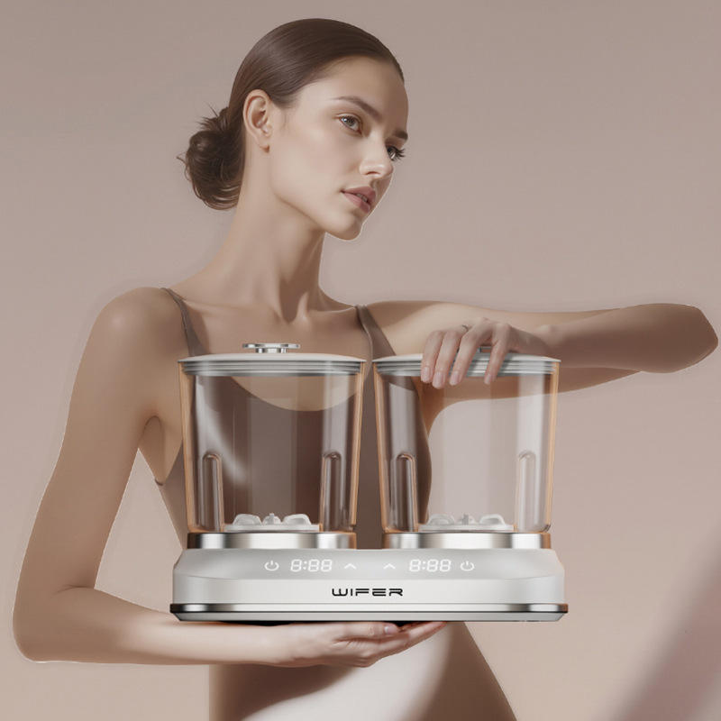 สไตล์ถ้วยคู่ - สีขาว