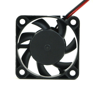 Chất lượng cao màu đen yên tĩnh máy chiếu mát nhựa kích thước nhỏ tạo độ ẩm Quạt làm mát 12V 24V 4010 - Product Image 3