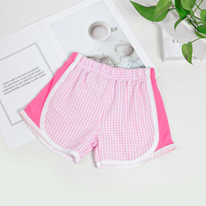 Pantaloncini sportivi da <span class=keywords><strong>bambina</strong></span> con lato bianco per bambini primavera estate pantaloni corti da <span class=keywords><strong>bambina</strong></span> Seersucker pantaloncini sportivi - Product Image 2