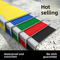 Strip Anti Selip Tangga PVC Perekat Diri Alas Tangga Luar Ruangan Pelindung Sudut Bantalan Tahan Benturan Tebal Tahan Air Cina