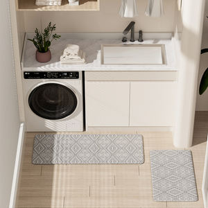 Tapete de Cocina Antideslizante de Espuma de PVC Moderno, Antimicrobiano, Resistente a las Manchas, Anti Fatiga, Reversible y Apto para Mascotas - Product Image 6