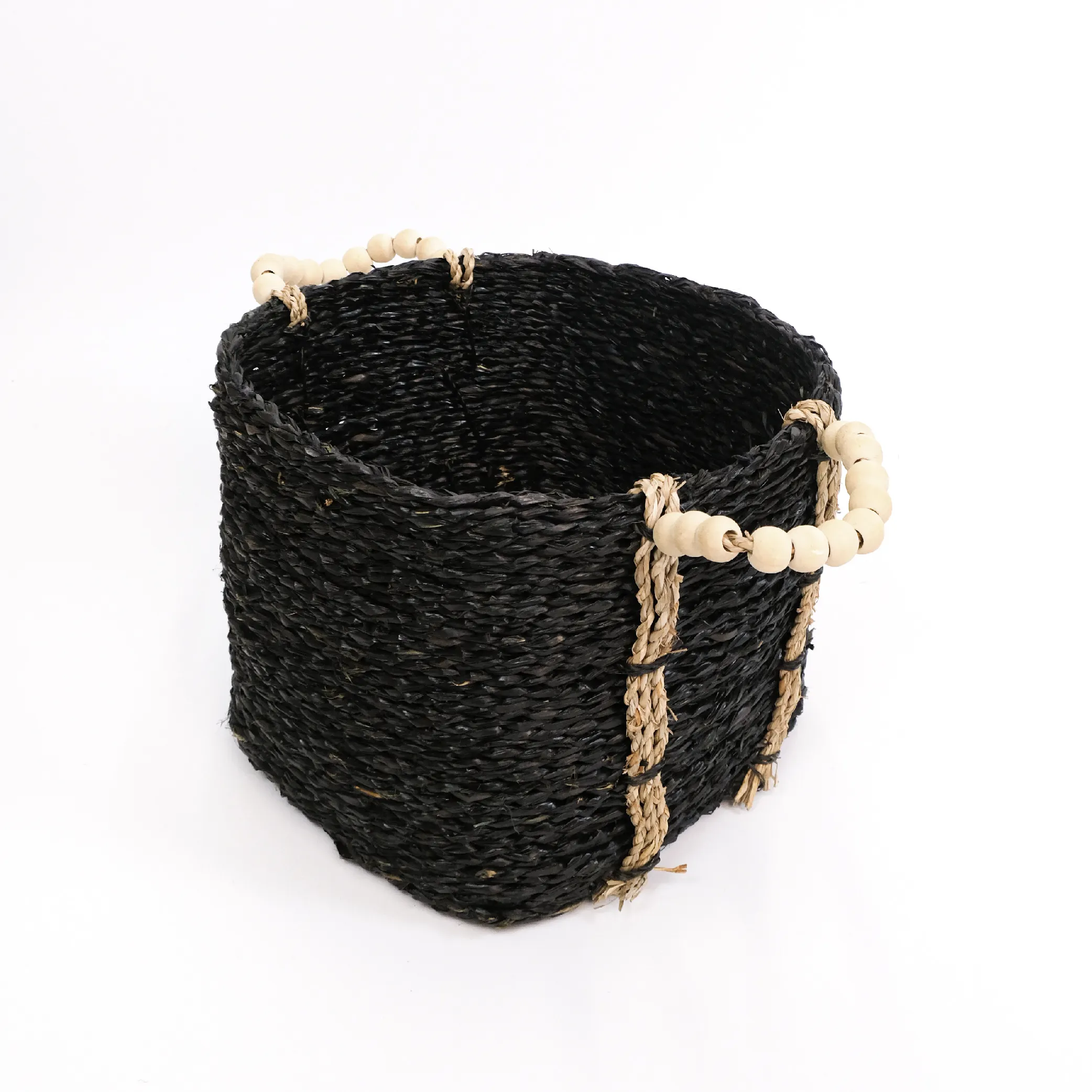 Macrame Decoration Fast Delivery black baskets Decorative Amfori Customized From Vietnam Factory