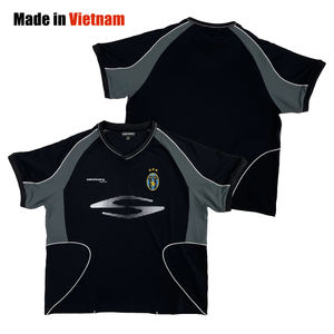 Manufacturer Custom Street American <b>Football</b> Jersey Loose Fit Oversized Polyester <b>Retro</b> <b>Football</b> Shirt - Product Image 1