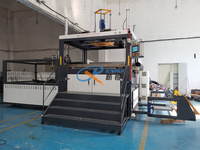 Ligne de production de tapis de voiture en PVC à vis simple, machine à tapis antidérapants à points et à losanges bicolores, roulement de pompe PLC
