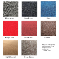 Moquette en boucle en gros, antidérapante, durable, à poils courts, en rouleau, mur à mur, pour usage commercial et domestique, pour bureau, exposition, salle de sport