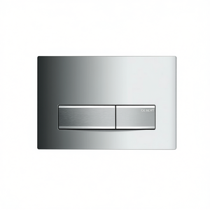 Cubierta de Botón para Inodoro Gebert Sigma 50 de 2 Botones, Cromada - Product Image 3