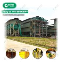 Industriële Automatische Complete Palmolie-Extractie-Installatie Voor Het Malen/Winnen/Persen/Maken Van De Productie Van Rode Palmfruit