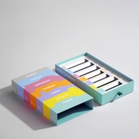 Boîte rigide de luxe avec fermeture magnétique, design personnalisé, faible MOQ, en stock
