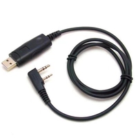 Cable USB K-Head para Walkie Talkie Bao Feng, Radio Portátil, Modulador de Frecuencia, Software para Escribir Líneas de Frecuencia para un Rendimiento Óptimo