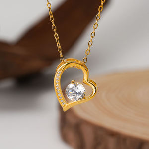 Venta al por Mayor de Joyería de Plata de Ley 925 con Zirconia Cúbica AAA, Corazón, Amor Eterno, el Mejor Regalo para el Día de la Madre para Mujeres - Product Image 1
