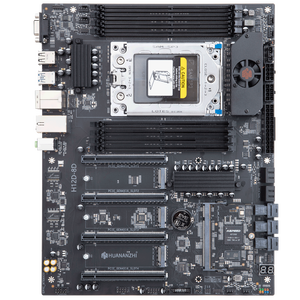 Huanzhi เมนบอร์ด H12D-8D ATX epyc 7002/7003ซ็อกเก็ตชุด SP3 PCIe 4.0 X16 3X M.2 NVMe 2.5GbE - Product Image 3