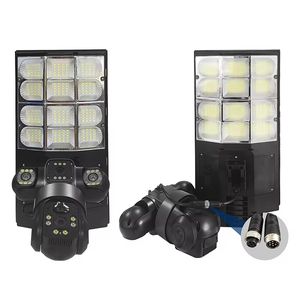 EDAFA V380 Pro ソーラー街路灯カメラ 3レンズ PTZ 360° ホームセキュリティ 400Wパネル WiFi 4G 双方向音声 防水 夜間対応 - Product Image 2