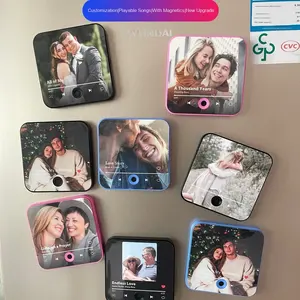 עיצוב 3d להתאמה אישית עיצוב 3d מגנטים מגנטים אלבום מוסיקה אישית השמעה חדש - Product Image 3