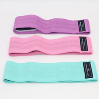 Bande élastique de résistance pour les hanches, pour squats profonds, en latex écologique et polyester soyeux, 5-10 kg, pour yoga, pilates, fitness et rééducation