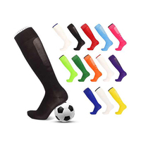 Qualité Serviette Bas Football Ski Épais Personnalisé Respirant Solide Couleur Hommes Long Football Chaussettes Personnalisées