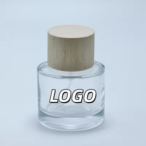 Botellas de Perfume de Vidrio de Lujo con Iconos Personalizados, Botellas de Perfume de Color de 50 ml con Caja - Product Image 1