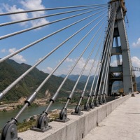 Câble de lancement et de rotation pour pont, en acier au carbone non revêtu, pour treuil à forte traction, fourniture pour projets