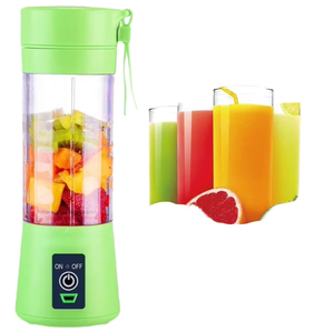 Mini Licuadora Portátil Recargable por USB con Cuchilla de Acero Inoxidable para Frutas y Verduras, Ideal para el Hogar, Autocaravanas y Cocina - Product Image 1