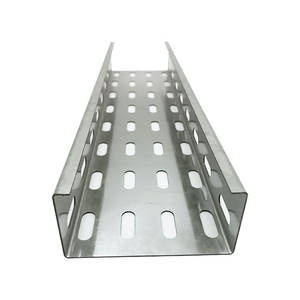 Canaux de câbles perforés peu encombrants, de largeur réduite, en acier galvanisé, pour installation en tunnel - Product Image 3