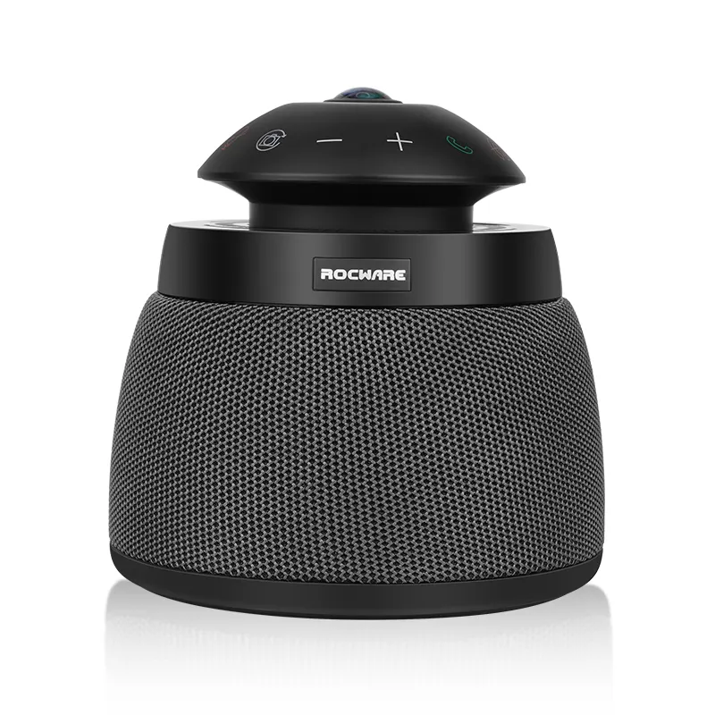 Audio Video Meeting 360 Fisheye HD Camera Desktop Conferencing Speaker And Microphone For Small Middle Size Hybrid Workplace