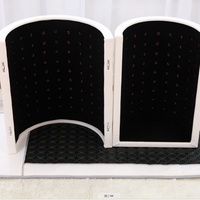 Dôme de Sauna Infrarouge à 3 Zones, Style Japonais, Infrarouge, 1 Personne, Chaleur Douce, Sauna Sec Intérieur, Faible EMF, Sauna Infrarouge pour la Maison
