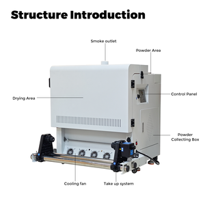 Secador Vertical de Polvo de Secado Rápido de 60 cm para Impresora de Película DTF, Horno de Curado, Agitador de Reciclaje de Polvo, Ahorro de Espacio - Product Image 6