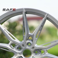 Jantes en alliage d'aluminium forgé poli 8J 30, 18 19 20 21 22 23 pouces, multi-branches monobloc, pour voitures Audi, 5x112 5x114.3 5x120