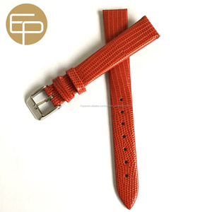 personalizado rojo diferentes colores 12 14 16 18 20 <span class=keywords><strong>22</strong></span> 24mm lagarto grano de cuero genuino reloj inteligente banda de <span class=keywords><strong>fitbit</strong></span> - Product Image 1