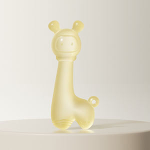 ของเล่นยางกัดซิลิโคนป้องกันการกินมือออออัลบาก้าสำหรับเด็กทารกนุ่มง่ายต่อการจับของเล่นสำหรับกัดฝึกประสาทสัมผัส - Product Image 4