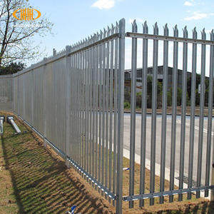 Valla Metálica de Acero Tipo Palisada, Fácil de Montar, Resistente, Estilo Europeo, con Puerta para Muro Perimetral, Venta al Por Mayor - Product Image 4