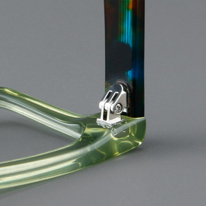 Qsky retrò colorato acetato occhiali <span class=keywords><strong>grande</strong></span> quadrato femminile Sexy <span class=keywords><strong>ottica</strong></span> da lettura montature per occhiali - Product Image 4