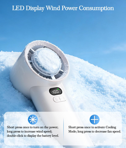 Wholesale 5 Speed Adjustable <b>USB</b> Rechargeable Portable <b>Mini</b> Hand <b>Fan</b> for Car and Outdoor - Product Image 1