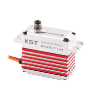 Servo sin Escobillas KST_BLS815 7.4V HV de 20 kg y 0.07s, Programable, de Aleación de Aluminio, Universal para Mecatrónica de Precisión