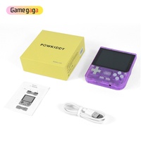 Console de jeu portable Powkiddy V10, écran IPS de 3,5 pouces, système rétro Linux 64 Go, 2407-K3 Wi-Fi, 10000 jeux