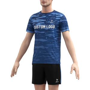 Top Qualité Sublimation Sports À Séchage Rapide Fitness Sportswear Coton Porter Oem <span class=keywords><strong>Bleu</strong></span> Netball Uniformes <span class=keywords><strong>Tennis</strong></span> Shorts - Product Image 5