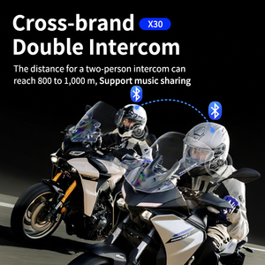 Auriculares Inalámbricos para Casco de Motocicleta X30 para Dos Personas, Auriculares con Cancelación de Ruido - Product Image 5