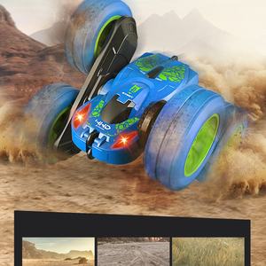 SJY-Q9 Coche de Acrobacias RC 2.4G para Danza Callejera, Juguete 4WD con Control Remoto, Doble Dirección, Luces LED y Música - Product Image 5