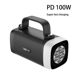 Công suất lớn 60000mAh pd100w máy tính xách tay ngân hàng điện xách tay tốc độ cao sạc LED ánh sáng Trạm điện sao lưu thiết bị - Product Image 4