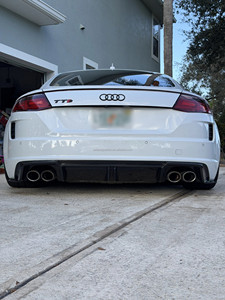 ดิฟฟิวเซอร์หลังคาร์บอนไฟเบอร์ รุ่น P สไตล์คาร์บอนไฟเบอร์ สำหรับ <span class=keywords><strong>Audi</strong></span> <span class=keywords><strong>TTRS</strong></span> MK3 2025 ปี <span class=keywords><strong>2022</strong></span> - Product Image 3