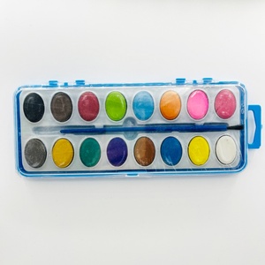 Ensemble de peinture aquarelle semi-sèche 16 couleurs pas cher de Chine, palette d'aquarelle professionnelle, vente directe d'usine pour étudiants - Product Image 2