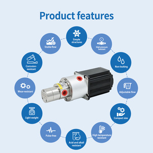 ปั๊มเกียร์แม่เหล็ก 1.2 มล./รอบ 316L SS 120W แบบไร้แปรงถ่าน 50 ม. สำหรับเครื่องบรรจุขวดนม ซอส เครื่องดื่ม และอาหาร  OEM - Product Image 4
