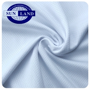 Khô Phù Hợp <span class=keywords><strong>100</strong></span> <span class=keywords><strong>Polyester</strong></span> Chống Vi Khuẩn Bạc Ion Dây Giày Lưới Vải Cho Thể Thao Áo Sơ Mi Quần Short Tay Áo Áo Cánh Quần Áo Lao động - Product Image 3