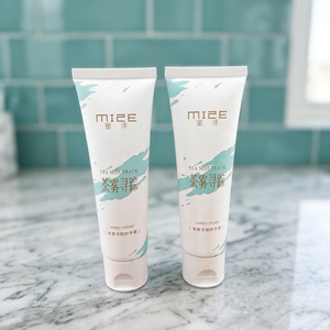 Crème pour les mains en tube plastique blanc, impression offset, emballage cosmétique avec capuchon coréen pour contenant de crème pour les mains - Vente flash - Product Image 5