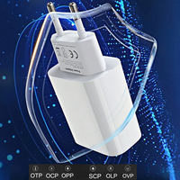 Cargador GaN PD QC3.0 de 30W Personalizado de Fábrica ODM, Enchufe Europeo, Aprobado por CE, Mini Cargador de Viaje de Carga Rápida para Cámara y Auriculares