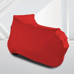 Housse <span class=keywords><strong>de</strong></span> <span class=keywords><strong>moto</strong></span> intérieure anti-poussière et anti-rayures <span class=keywords><strong>de</strong></span> qualité supérieure, extensible et sans couture, pour les magasins 4S - Product Image 4