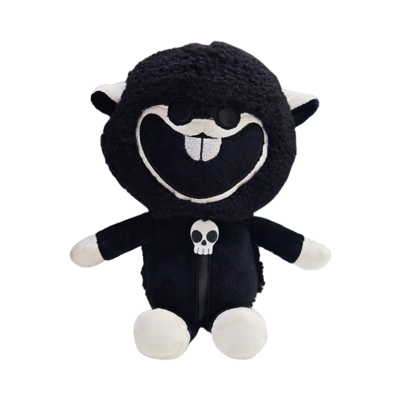 Black big-mouthed little sheep 110g 25cm