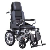 Cadre en acier au carbone pliable pour fauteuil roulant électrique inclinable à dossier haut 50113-L618