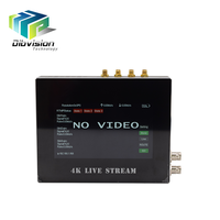 Codificador de Cámara Económico 4G con 3 Ranuras SIM, Transmisión en Vivo, WiFi, H.264/265, Dispositivo IPTV