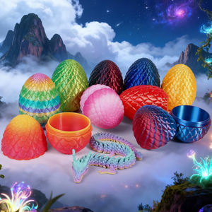 Vashine Figura <span class=keywords><strong>de</strong></span> Acción Articulada Flexible <span class=keywords><strong>de</strong></span> 30cm Impresa en 3D <span class=keywords><strong>PLA</strong></span>, Juguete <span class=keywords><strong>de</strong></span> Dragón con Huevo, Decoración <span class=keywords><strong>de</strong></span> Plástico, Regalo para Niños - Product Image 6