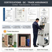 Machine de lavage continue électrique rotative industrielle et commerciale en acier inoxydable pour pièces électroniques 3C et composants de circuits imprimés